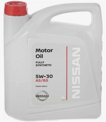 Масло моторное Nissan Motor Oil 5W-30 синтетическое 5 л