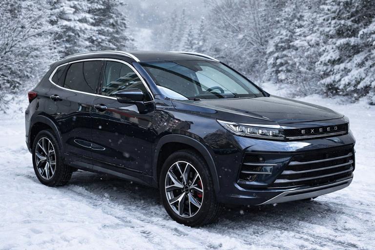 Exeed LX зимой